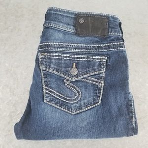 Womans Silver Jeans
